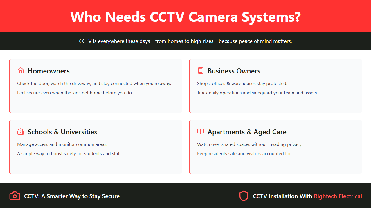 Who Needs CCTV Camera Systems?