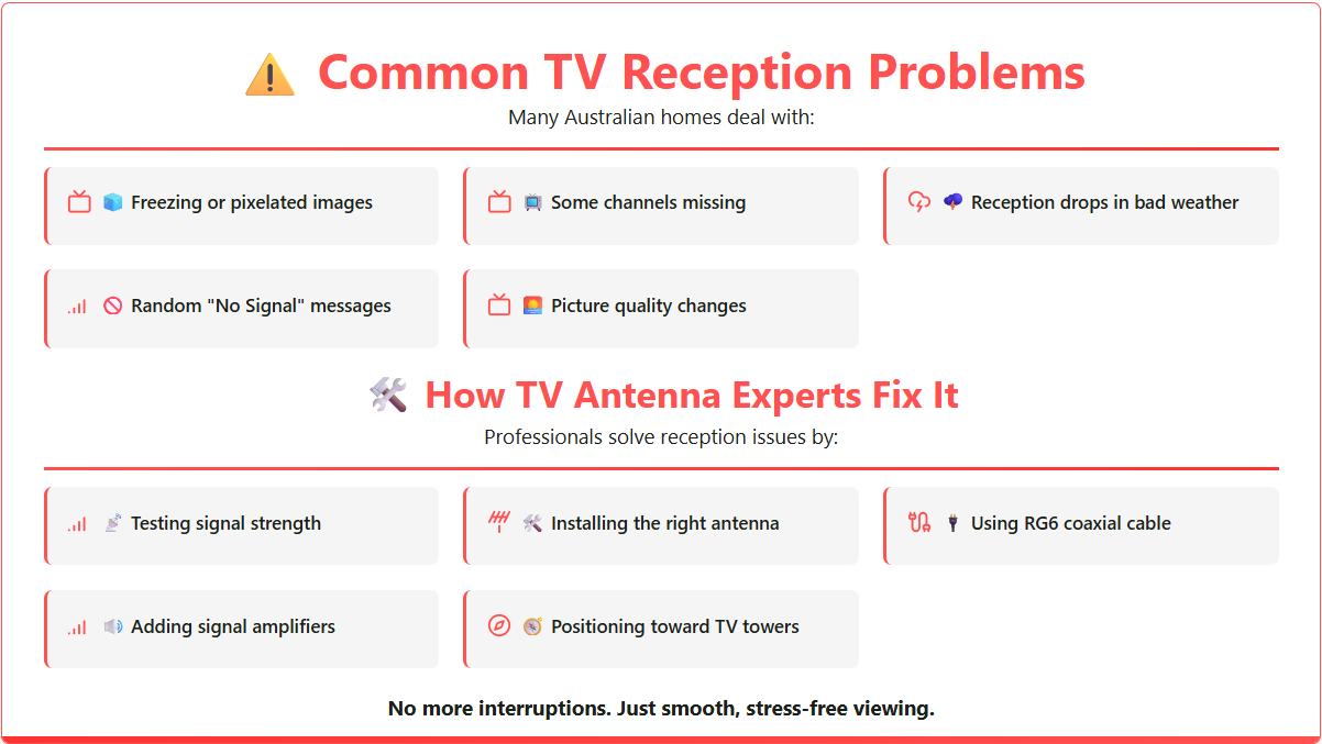 Common TV Reception Problems