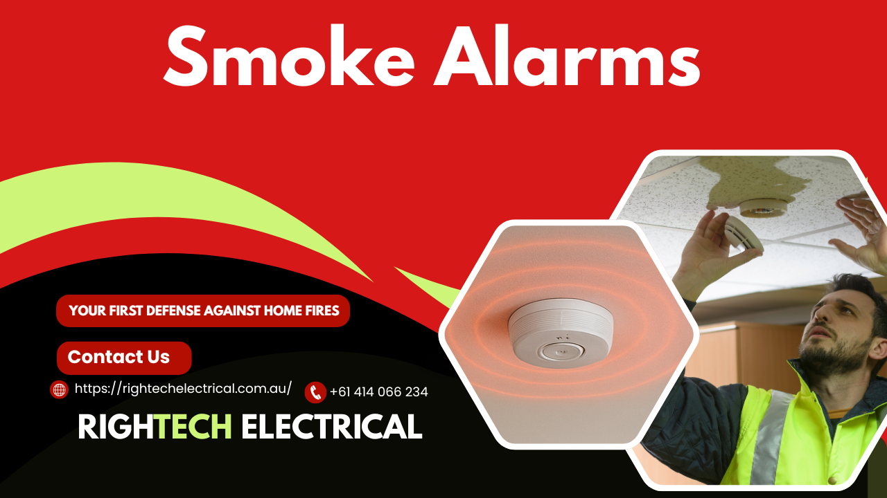 Smoke Alarms System setup by rightech electrical